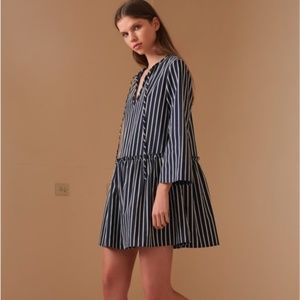 The Fifth Label Pinstriped Dress